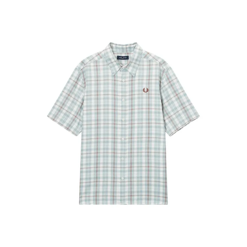 FRED PERRY Shirts Men White IVX-0