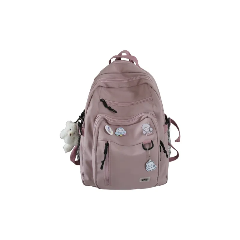 Yalu Nylon Backpack Unisex Multicolor-6