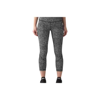 Lululemon Pace Rival Athletic Trousers Women's Button Flower Gray