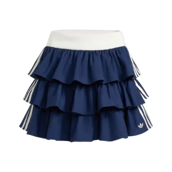 Adidas Originals x DISHINIMALIMAO SS25 Casual Short Skirts Women's Dark Blue