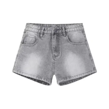 Kazakhstan Denim Shorts Women's