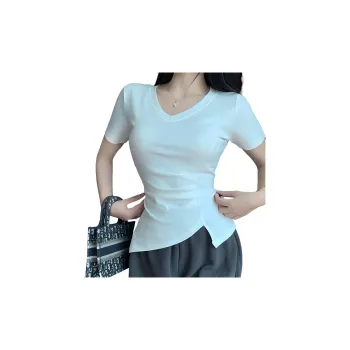 XIANSINIAO Set in Sleeve T Shirt Women's