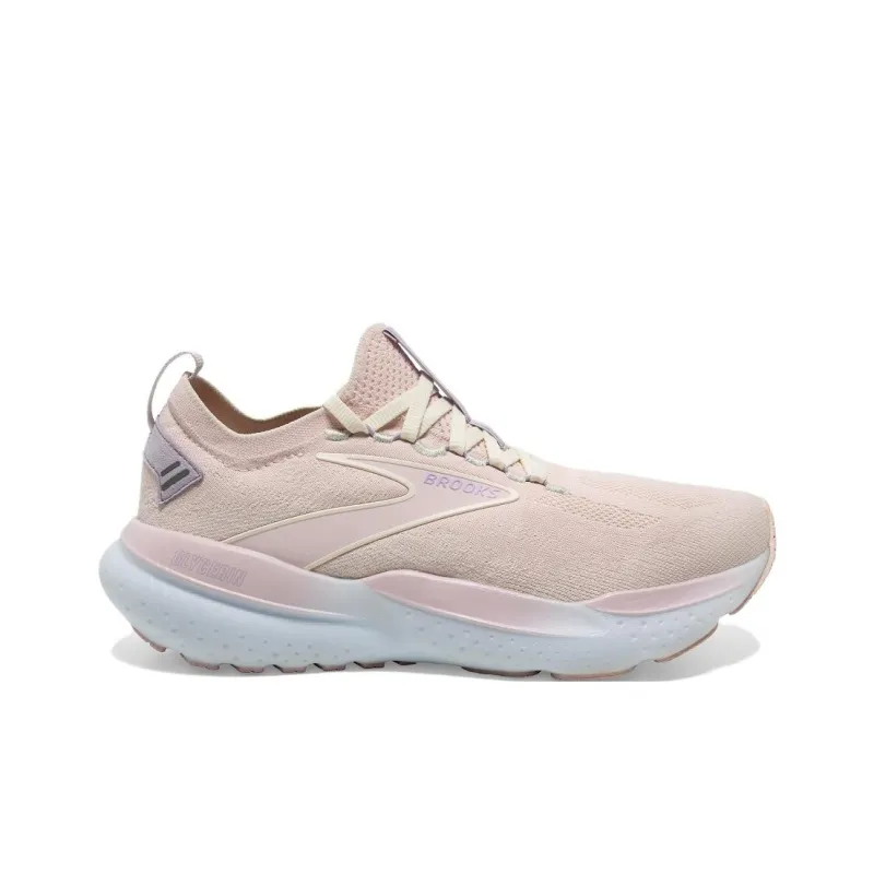 Brooks Anti Slip Wear Resistant Low Top Running Shoes Women's Pink-1