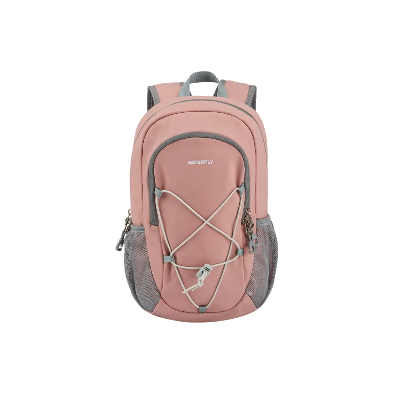 WATERFLY Nylon Fabric Backpack Medium Size Unisex Multicolor-11