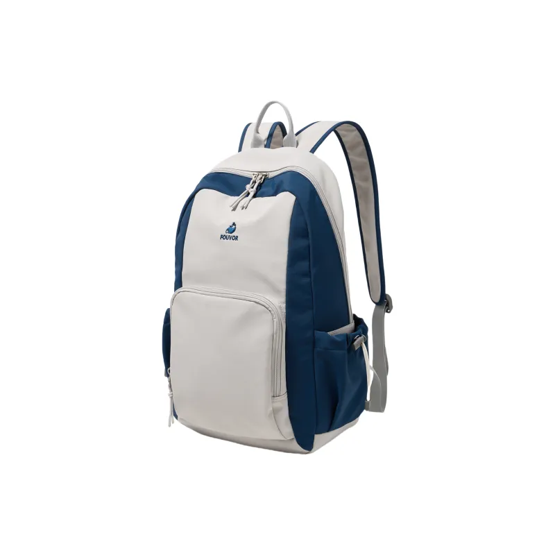 FOUVOR Nylon Fabric Backpack Women's Multicolor-14