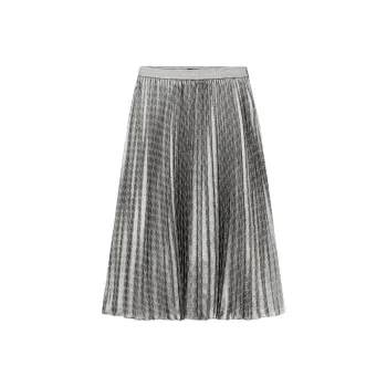 KARL LAGERFELD Casual Long Skirt Women's Silver