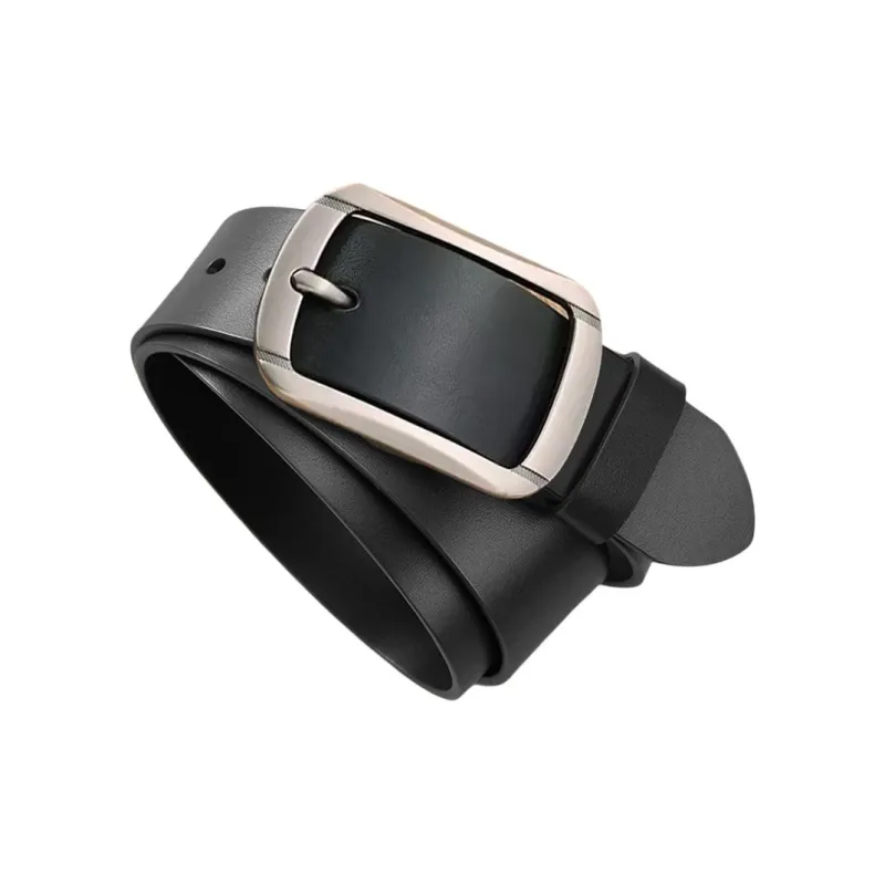 JEANSWEST Split Cow Leather Belts Men's 3.8CM-2