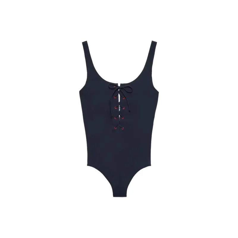 PRADA Lace up Swimsuit-0