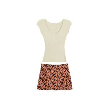 Incolore Two Piece Skirt Sets Women's
