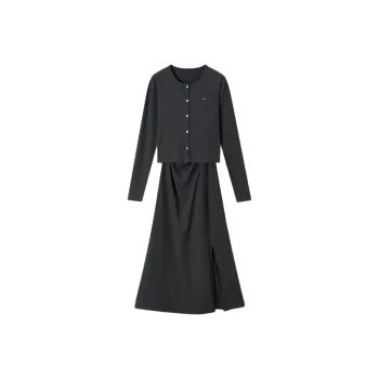 EICHITOO Skirt Set Women's Dark Gray