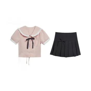 DOSOHEB Two Piece Skirt Sets Women's