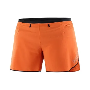 SALOMON SENSE AERO Salomon Sense Aero 5'' Short Sports Shorts Women's Oxidized Red