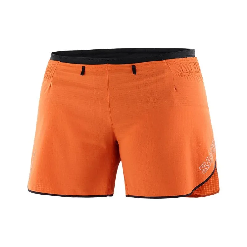 SALOMON SENSE AERO Salomon Sense Aero 5'' Short Sports Shorts Women's Oxidized Red-0