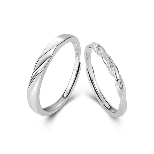 ALI THE FOX 999 Fine Silver Rings Unisex