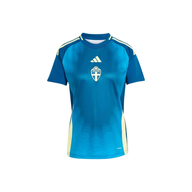 Adidas Free Shipping With AdiClub Sweden 25 Women's Team Away Jersey-0
