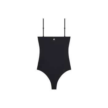 COURREGES SS25 One piece Swimsuit Women's Black