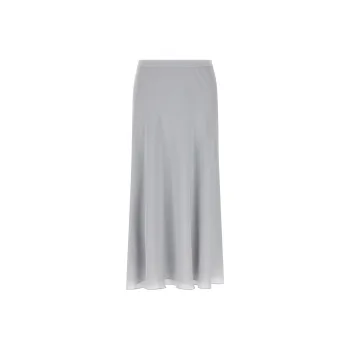 THEORY Georgette Pull On Midi Skirt