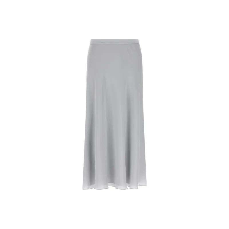 THEORY Georgette Pull On Midi Skirt-0