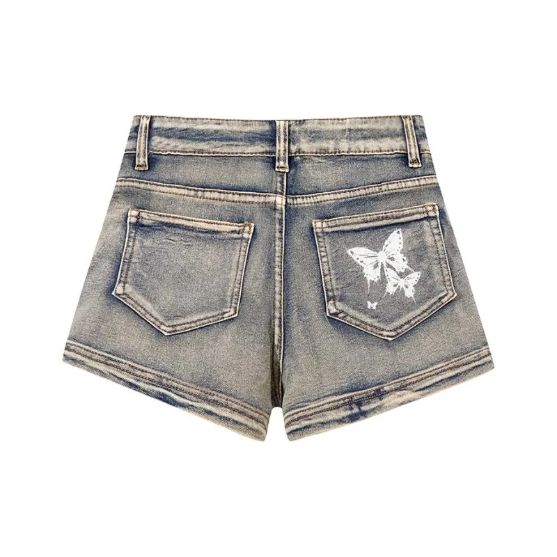 SUPEREALLY Denim Shorts Women's-8