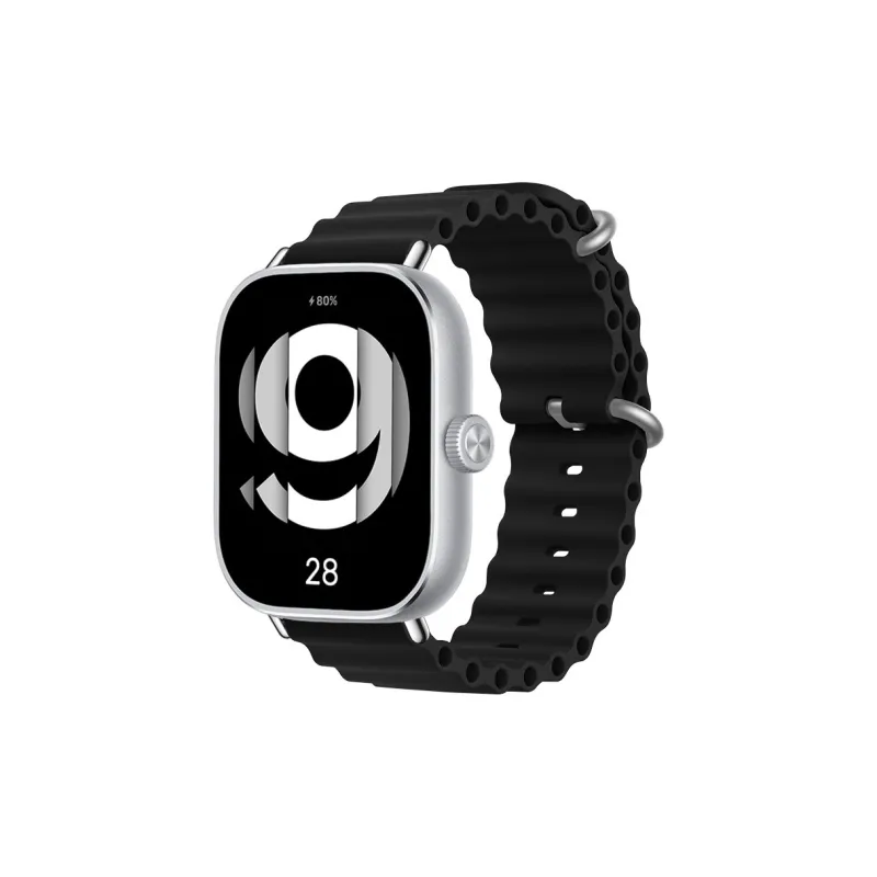 MUZHITIANKONG Xiaomi Red Beige Compatibility Watch Band Silicone Material-3