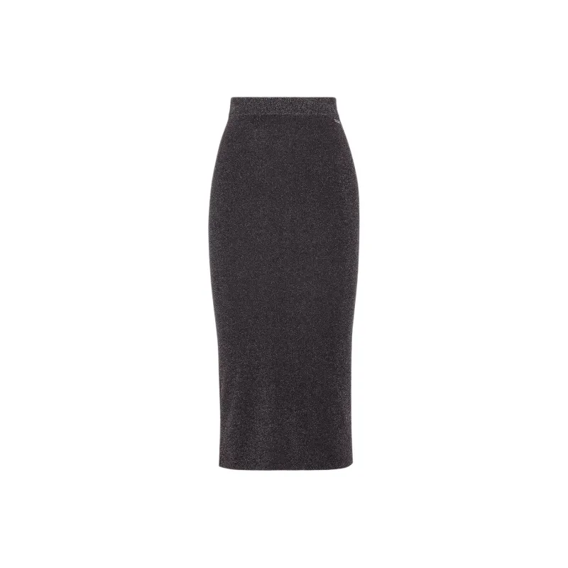 FENDI Casual Long Skirt Women's Black-0