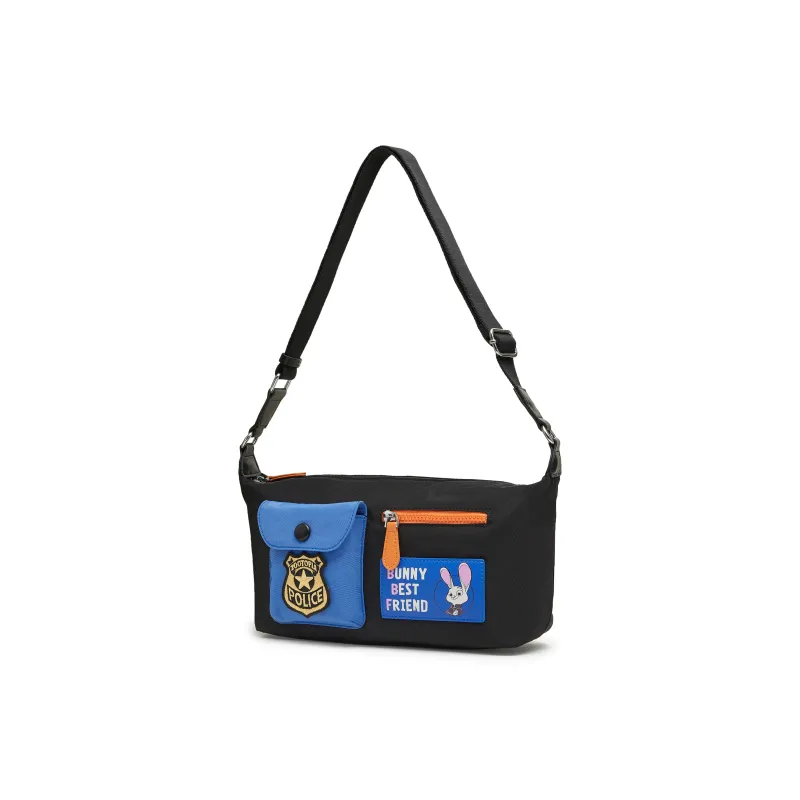 Teenmix X Disney Zootopia Fabric Shoulder Bag Tubas Unisex Judy Blue/Black-1