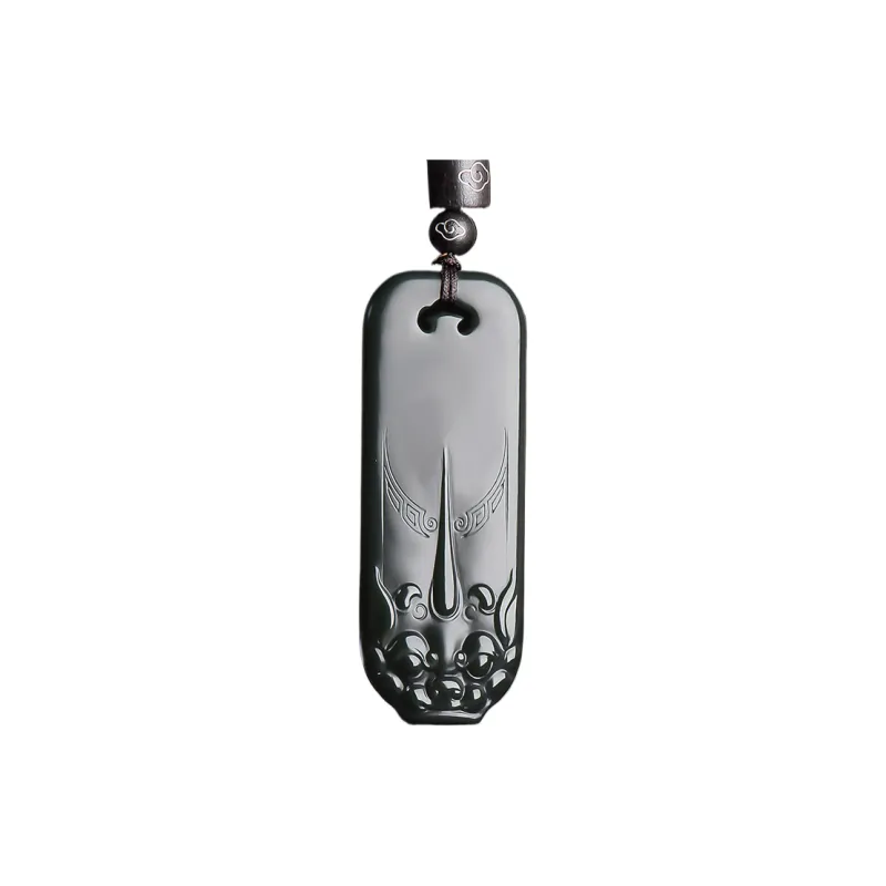 KUNYUYAO Hetian Jade Pendants Green Jade Unisex-0