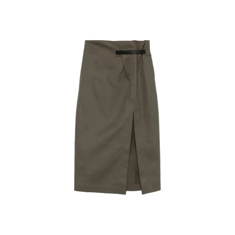 JW Anderson Twill weave Midi Skirt-0