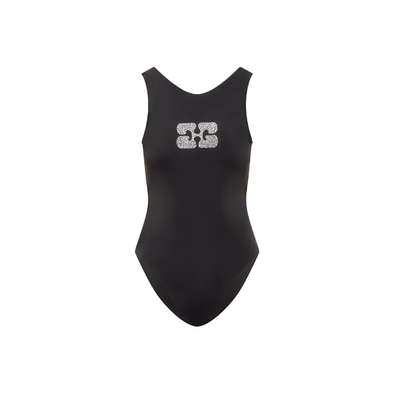 GANNI One piece Swimsuit Women's Black-0