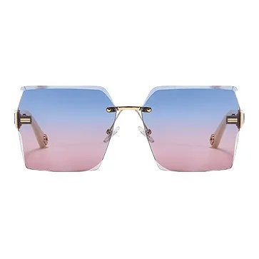 NOME PC Metal Square Sunglasses Unisex-10