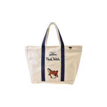 Disney Cotton Tote Bag, Shopping Bag, Handbag Unisex Beige