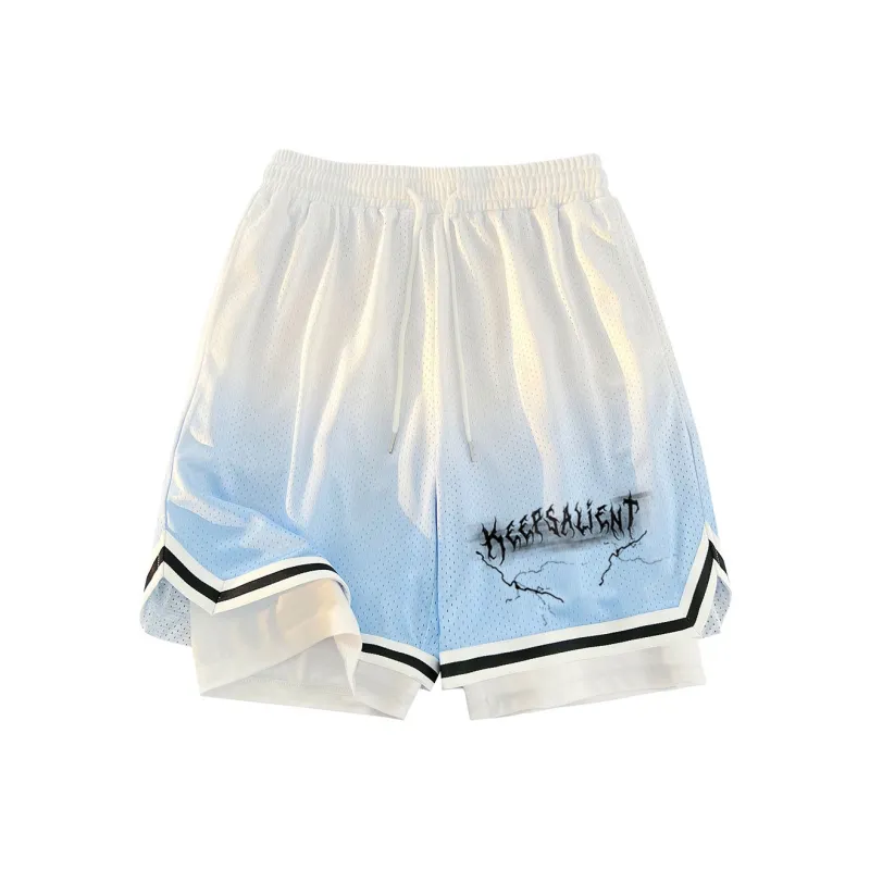 KS Basketball Shorts Unisex-14