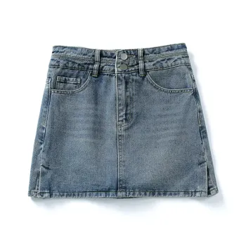 FHMY Denim Short Skirts Women's