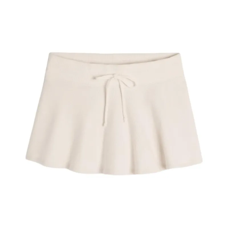 Hollister Casual Short Skirts Women's White-0