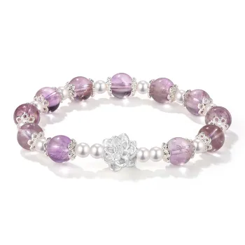 AWD White Jade Bodhi Bracelets Women's