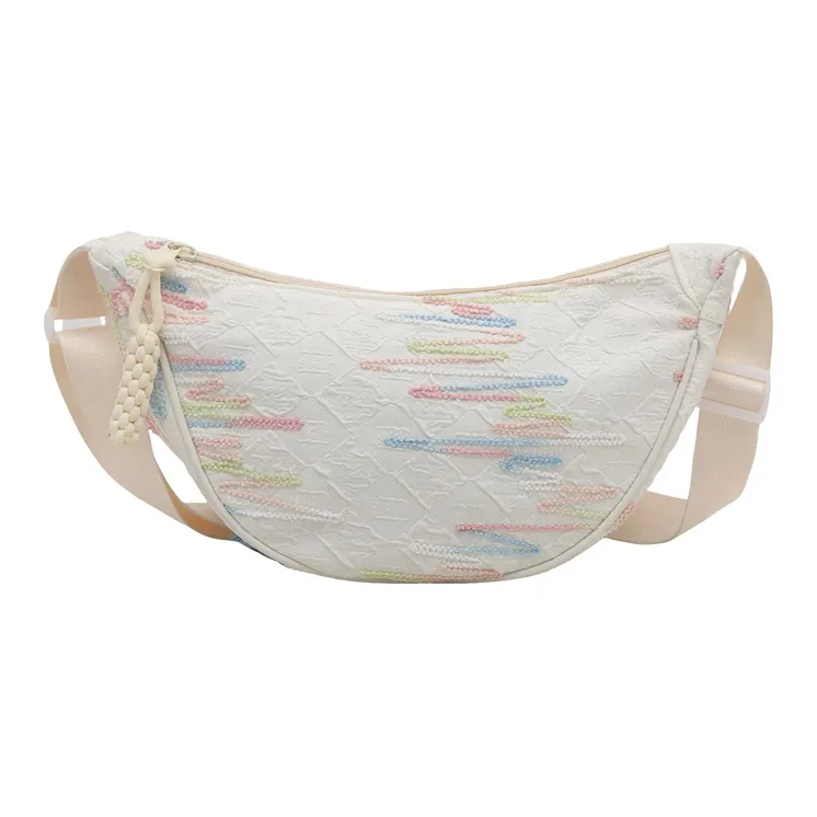HCXK Special Fabric Shoulder Bag Women's Multicolor-6