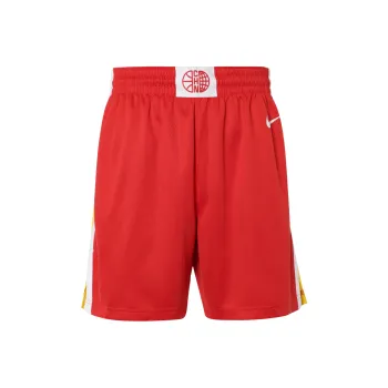 Nike Chinese Women's Basketball Team Olympic Series Basketball Shorts Women's Comet Red