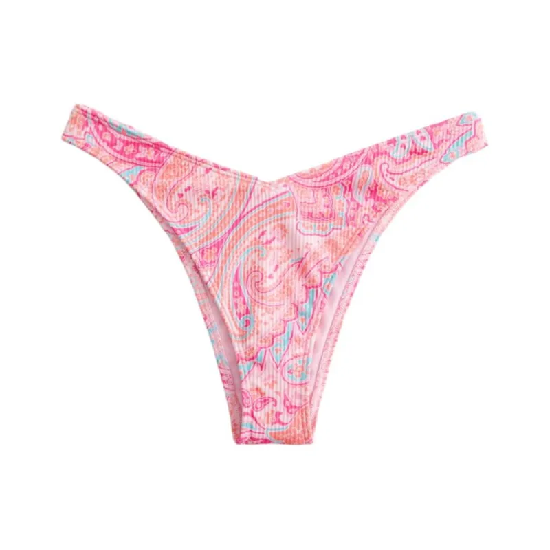 Hollister Swimming Shorts Women's Pink All Over Print-0
