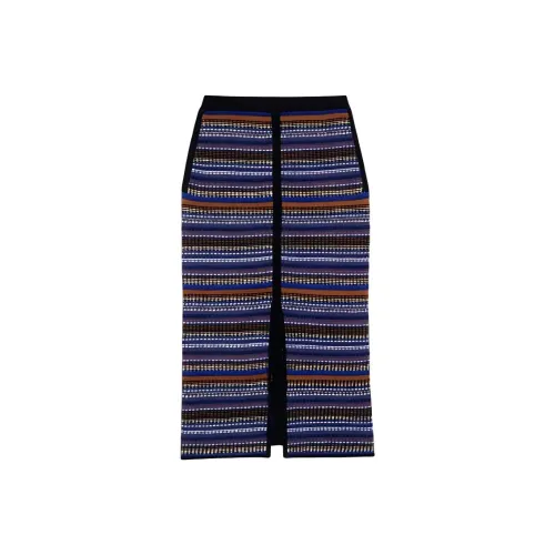 BA&SH Flame Midi Skirt