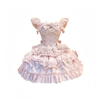 OUTDOORPRINCE Lolita Fashion Women's Pink