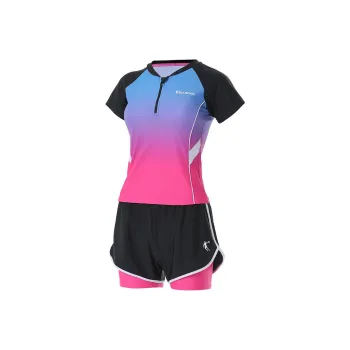 QIAODAN Two Piece Swimsuit Women's Sunset Pink