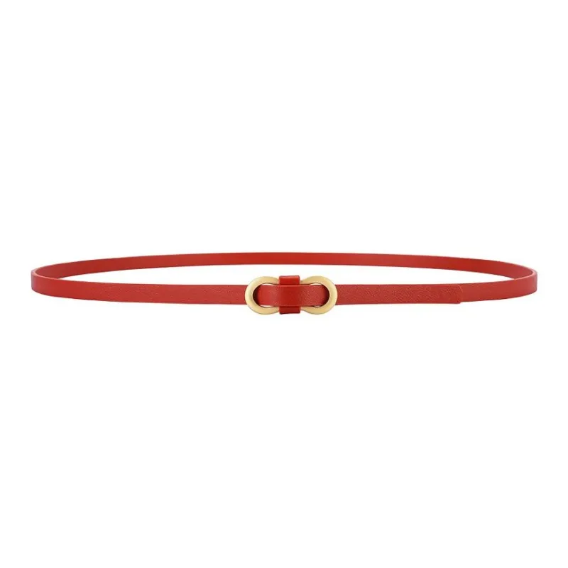 TUCANO Alloy Leather Belts Unisex 2cm-9
