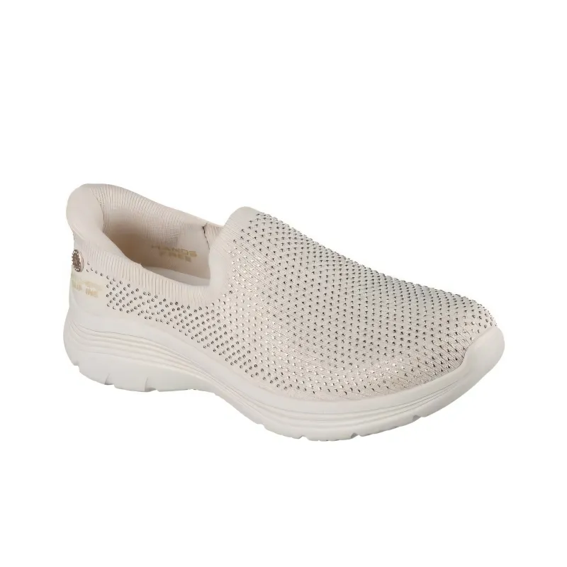 Martha Stewart x Skechers Slip ins Low Top Casual Shoes Women's Beige-1