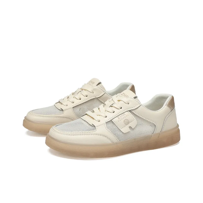 ZHR Lightweight And Breathable Low Top Skateboard Shoes Women's-6