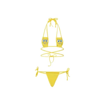 GCDS Bikinis Women's Yellow