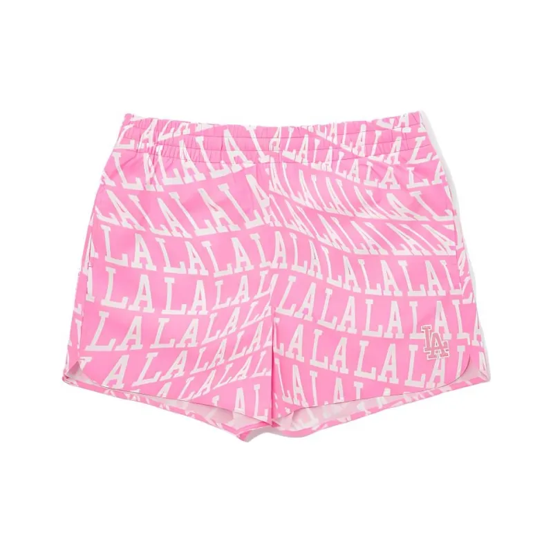 MLB Los Angeles Dodgers Swimming Shorts Women's Pink-0