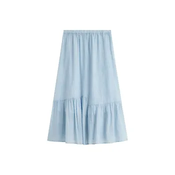 Inman Casual Short Skirts Women's Light Blue