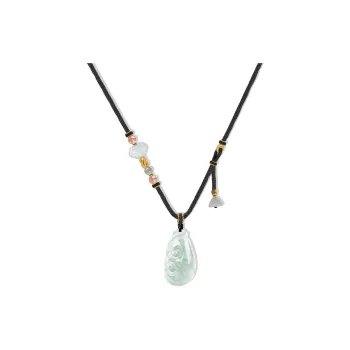 MISS TOOYA African Emerald Necklaces Unisex