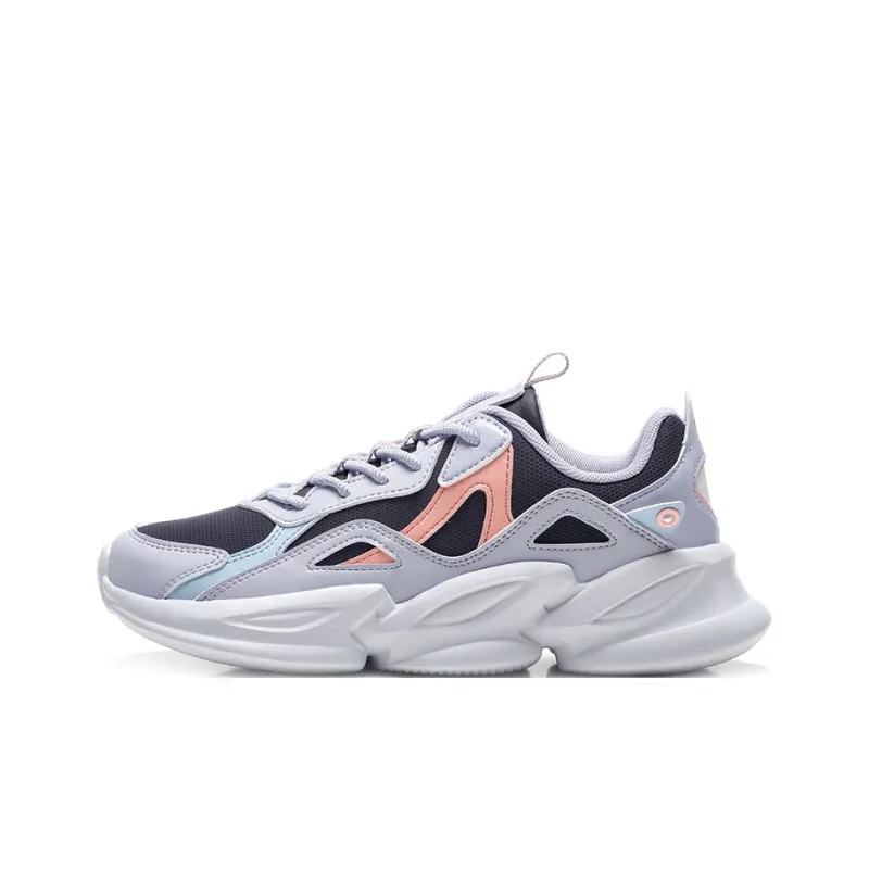 QIAODAN Sports Life Collection Anti Slip Wear Resistant Low Top Casual Shoes Women's Purple-0