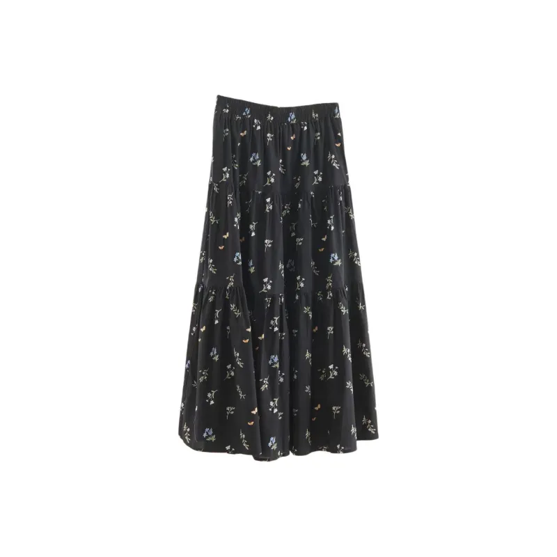 ABCMININ Casual Long Skirt Women's-2
